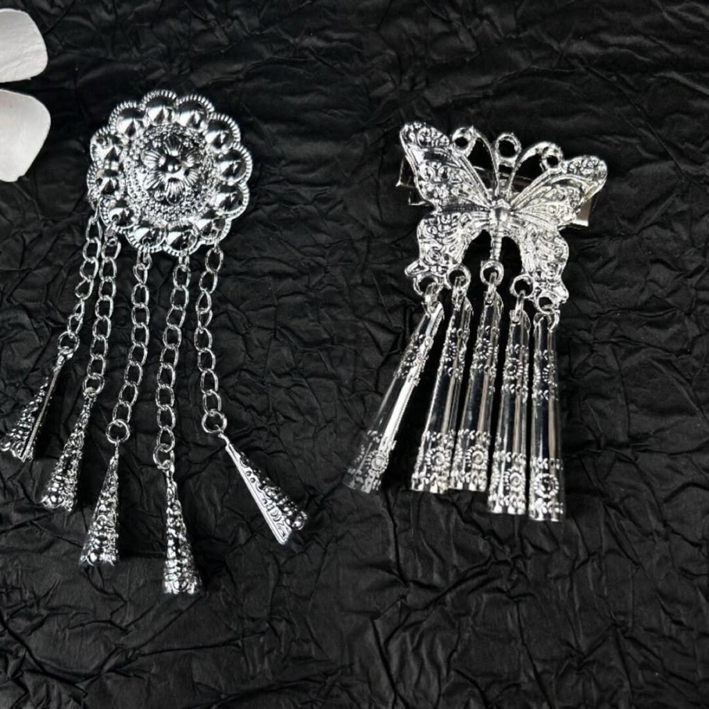 Miao Wing & Bloom Hairclips,Lumivault.