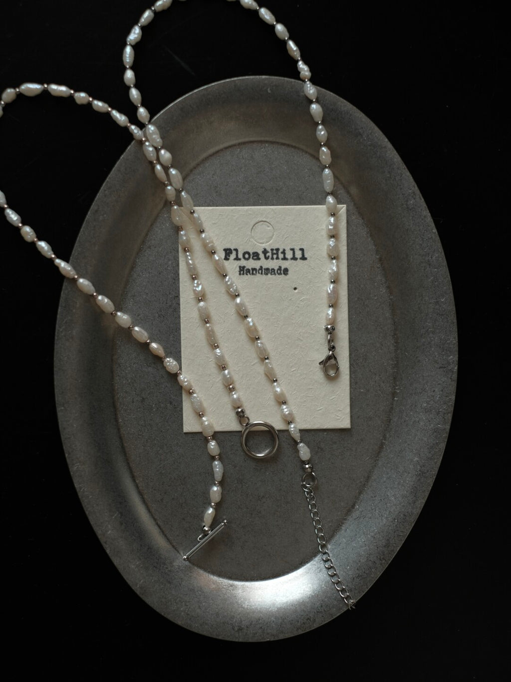 Floating World Pearl Necklace,Lumivault.