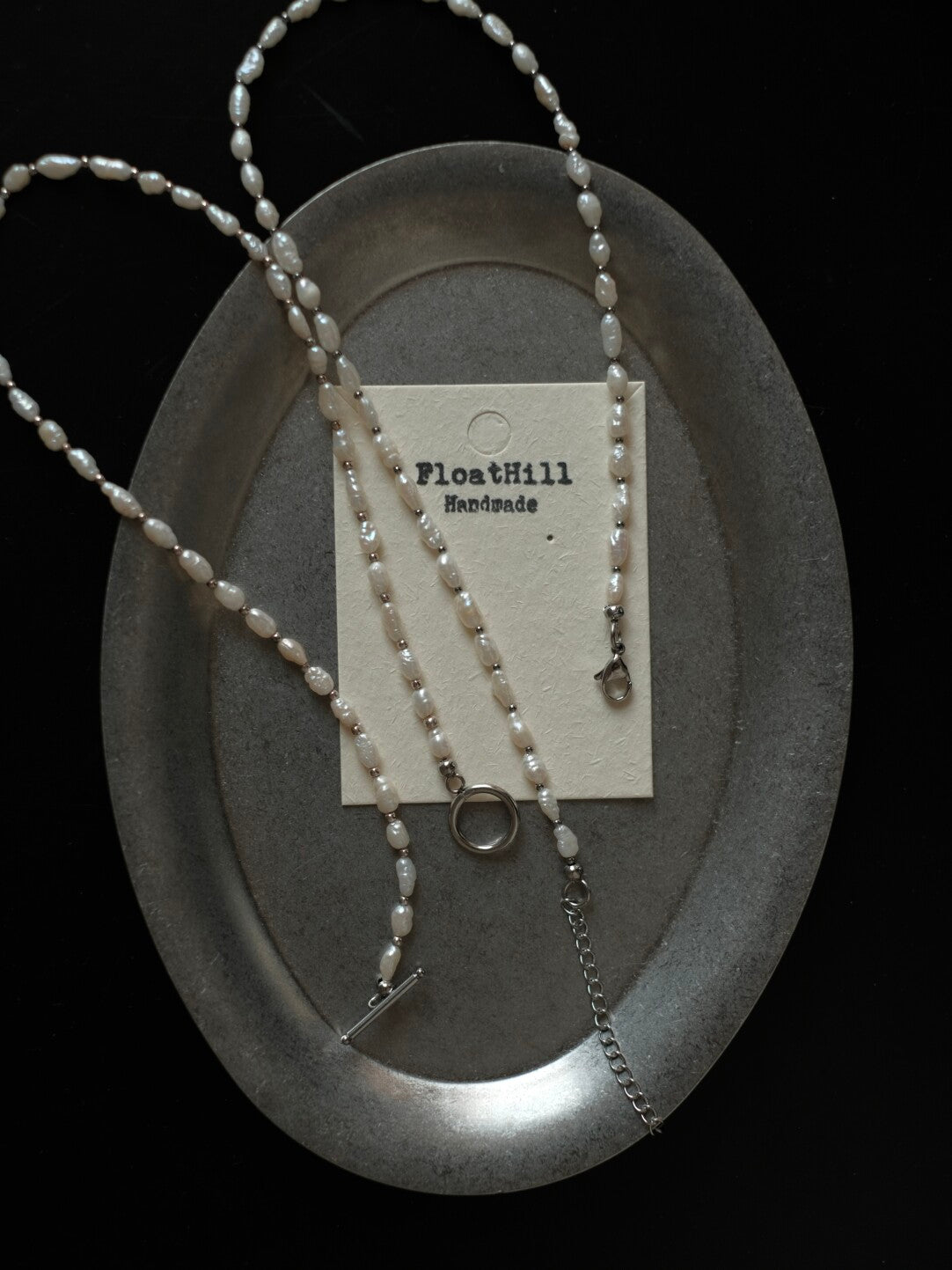 Floating World Pearl Necklace,Lumivault.