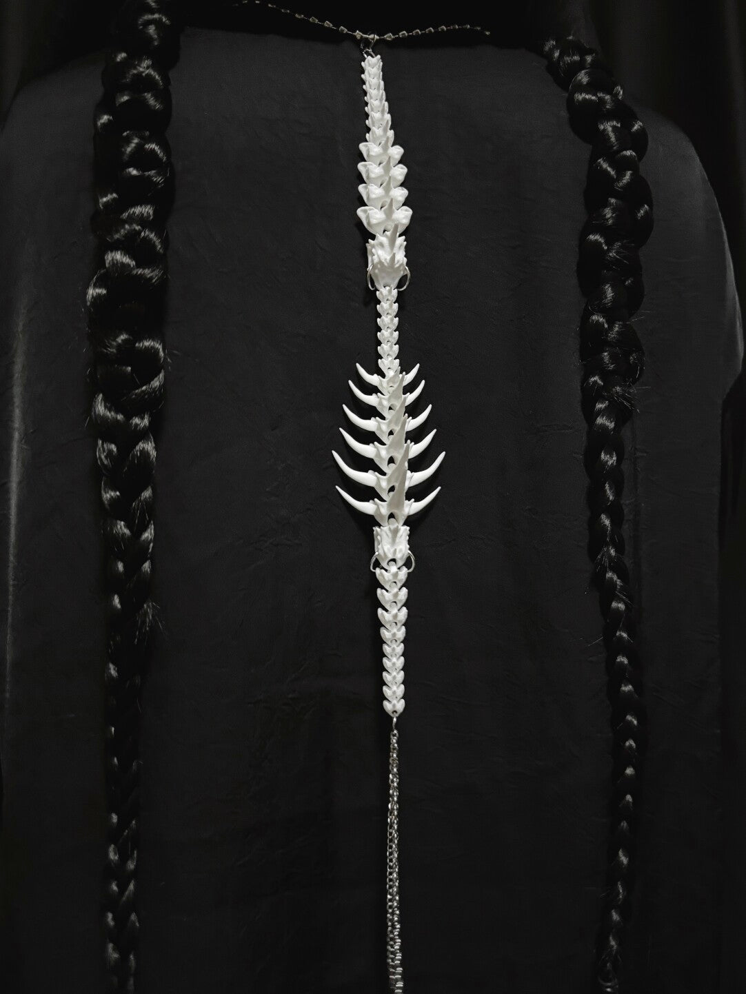 Spine Cascade Necklace,Lumivault.