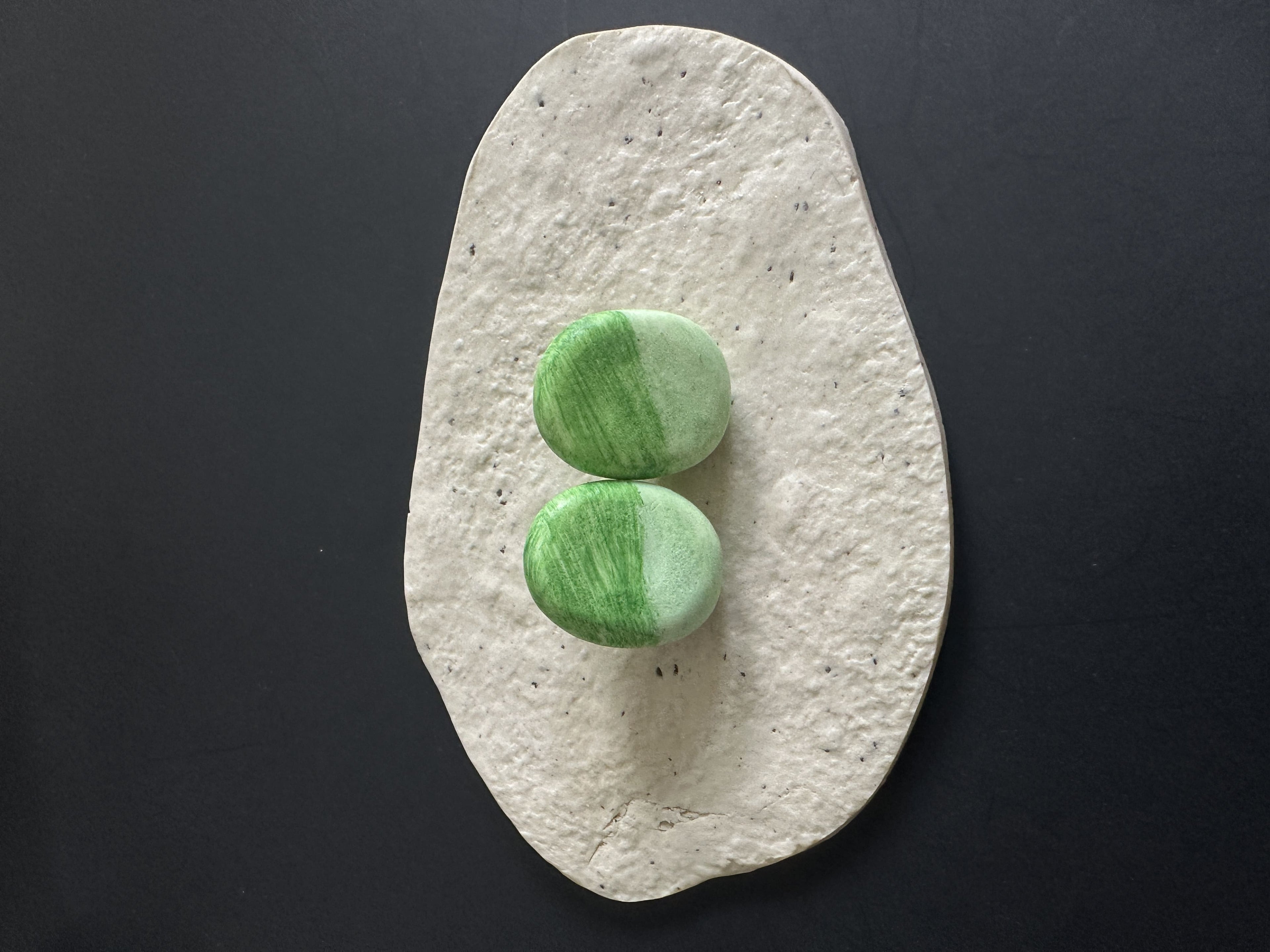 Moss Traces Earrings,1 / Studs,Lumivault.