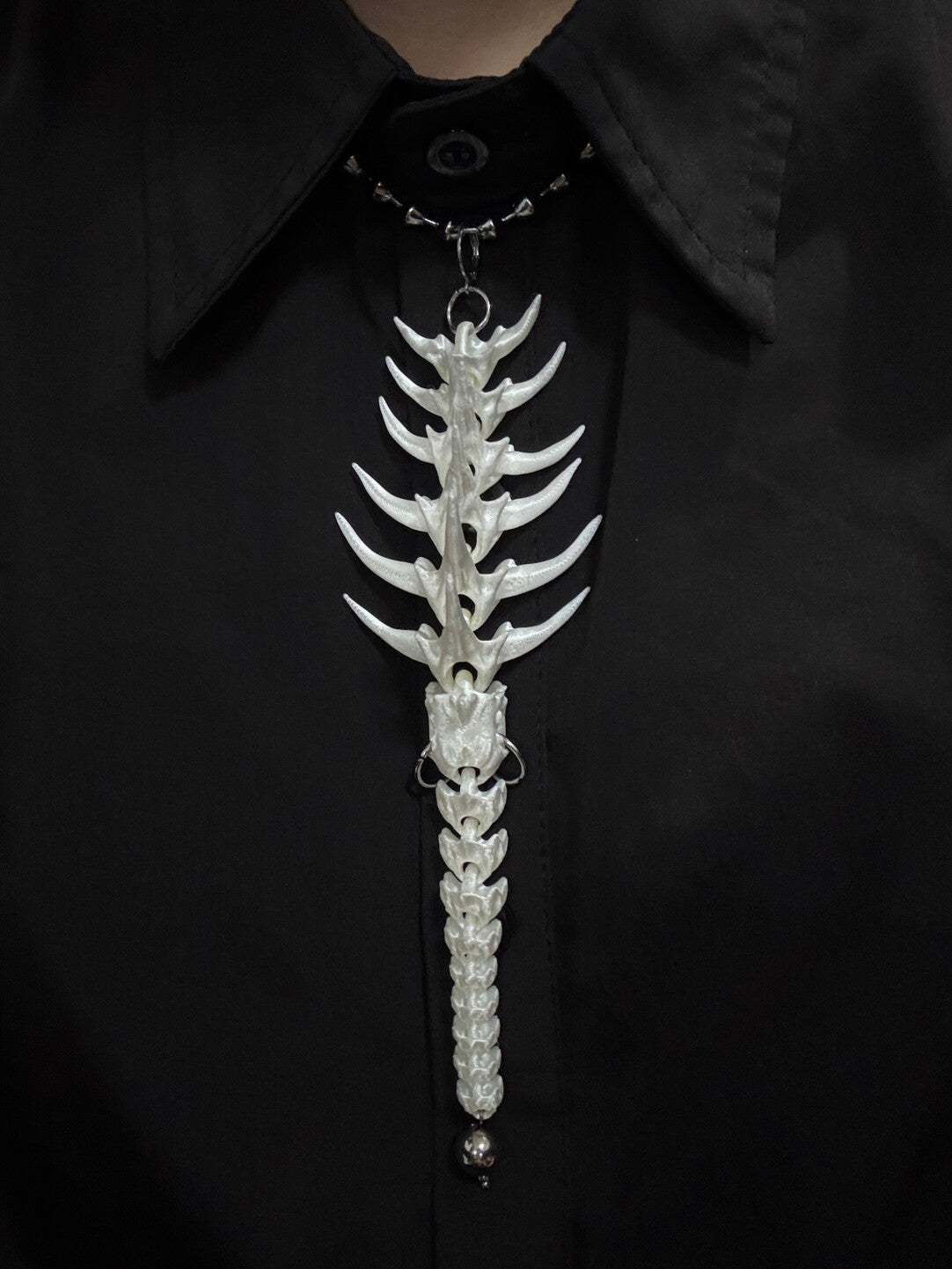 Special-Shaped Bone Removable Pendant Necklace