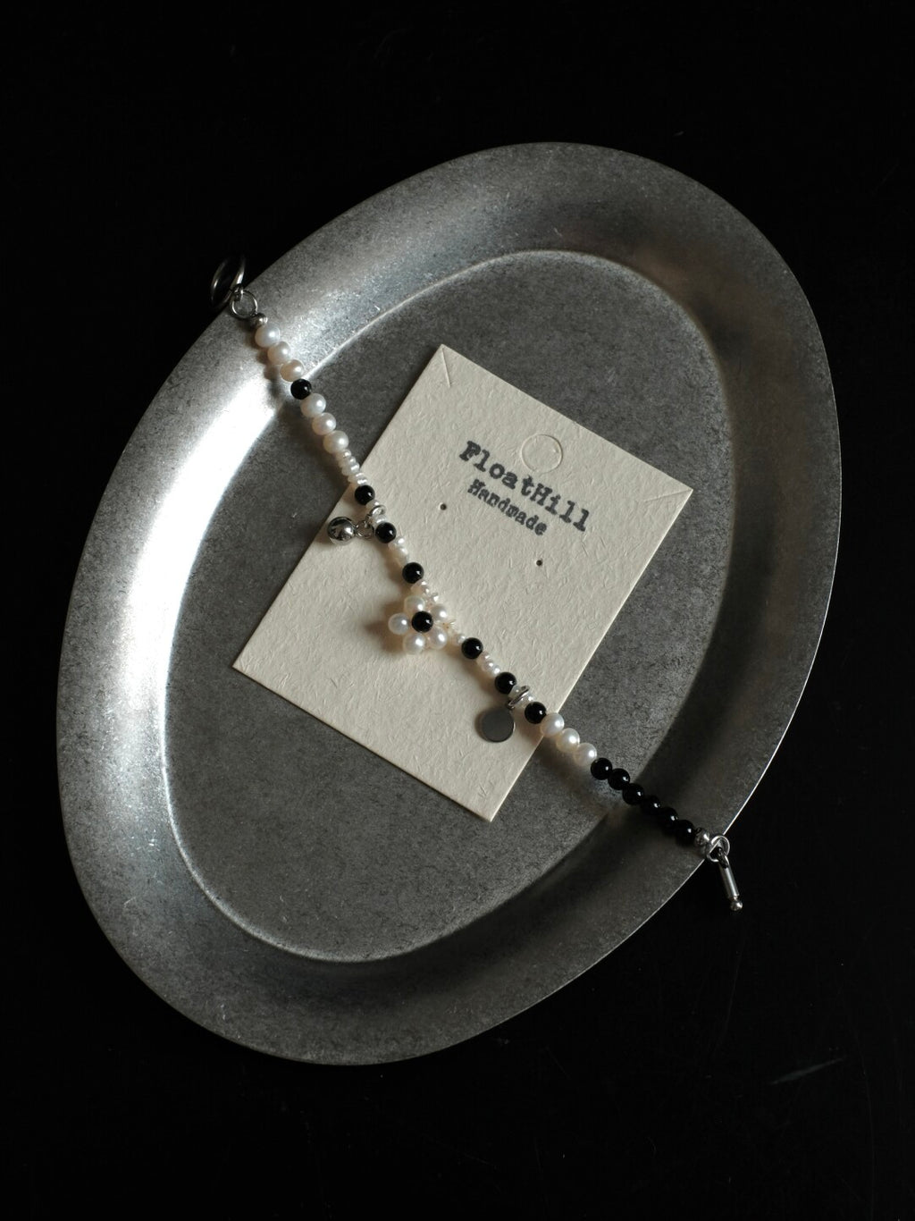 Blossom Color‑Block Beaded Necklace Bracelet,Bracelet,Lumivault.