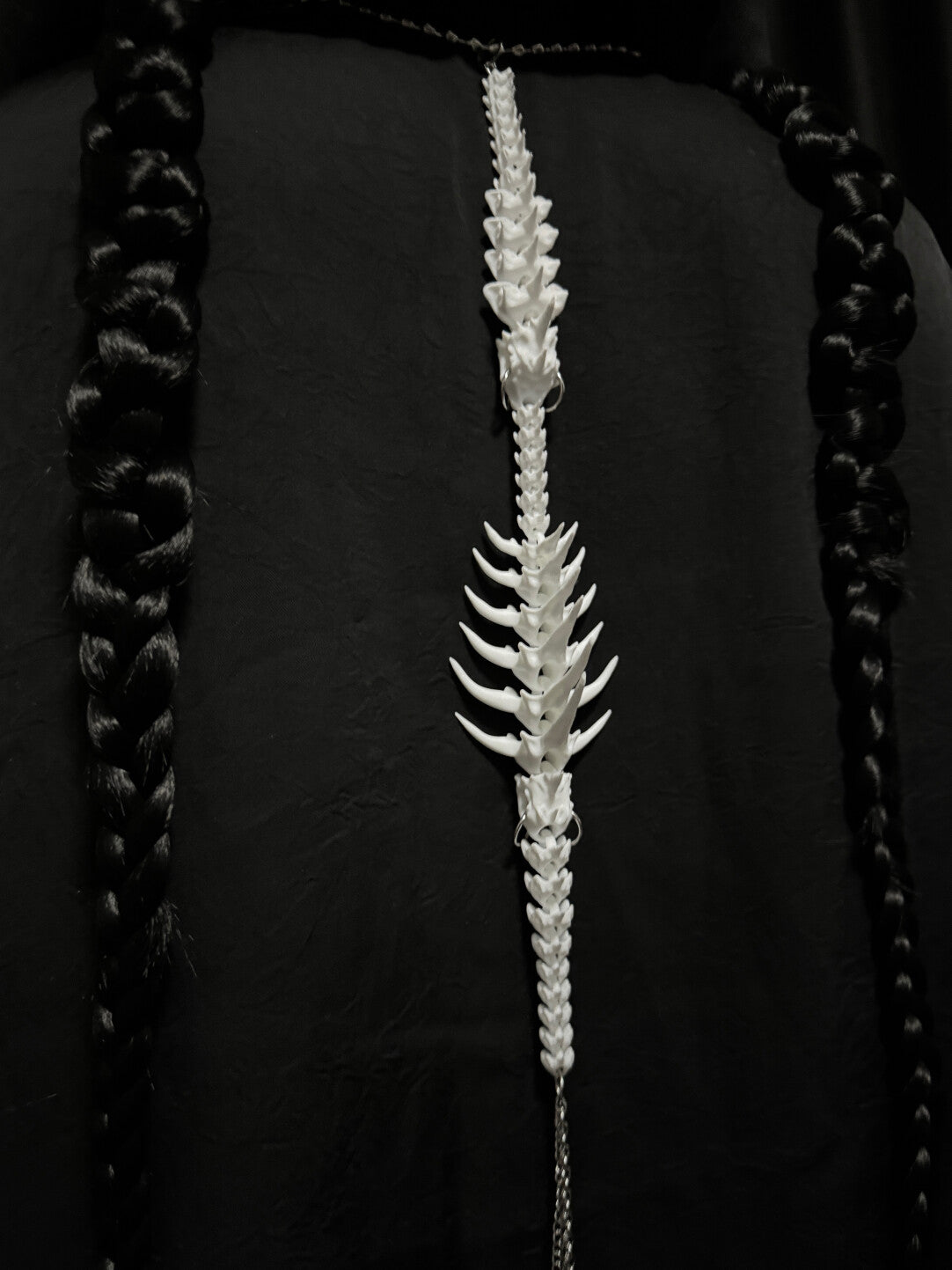 Spine Cascade Necklace,Lumivault.