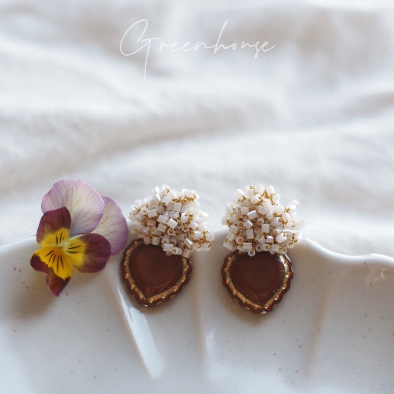 Sweetheart Drop Earrings,Lumivault.
