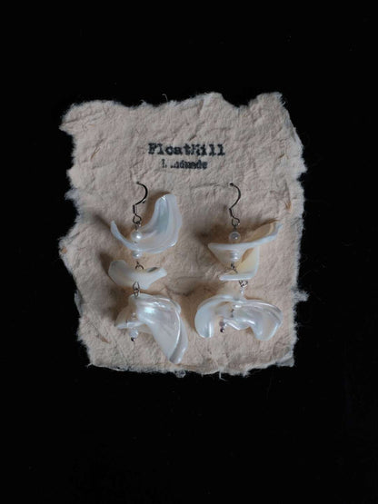 Sea Wind Chimes Irregular Shell Earrings