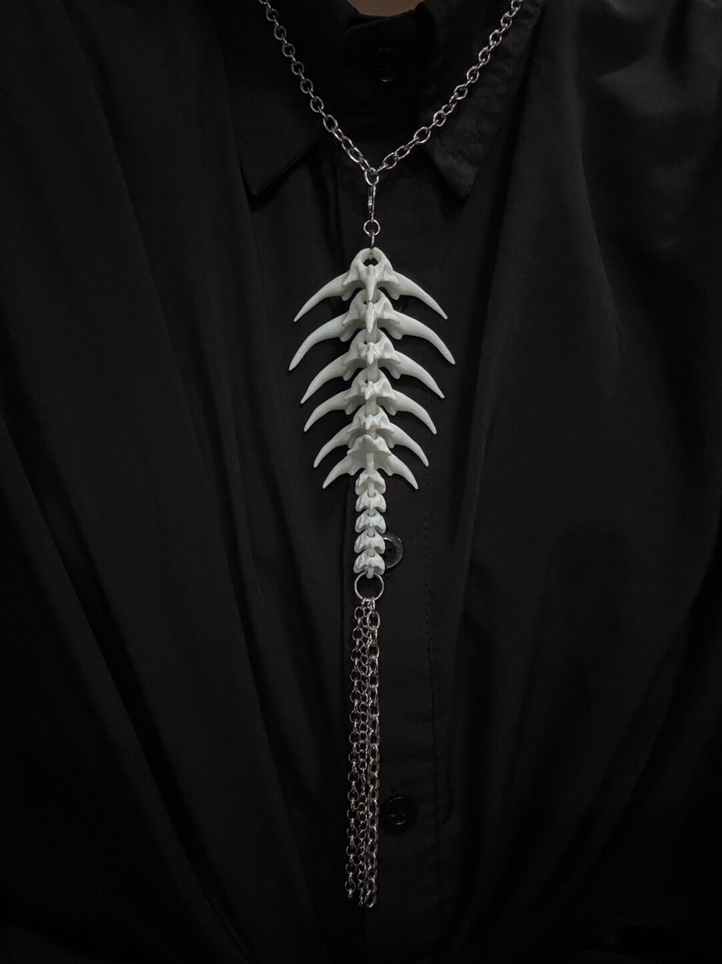 Special-Shaped Bone Removable Pendant Necklace,Lumivault.