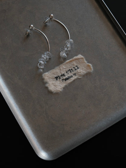 Flowing Firefly Crystal Earrings