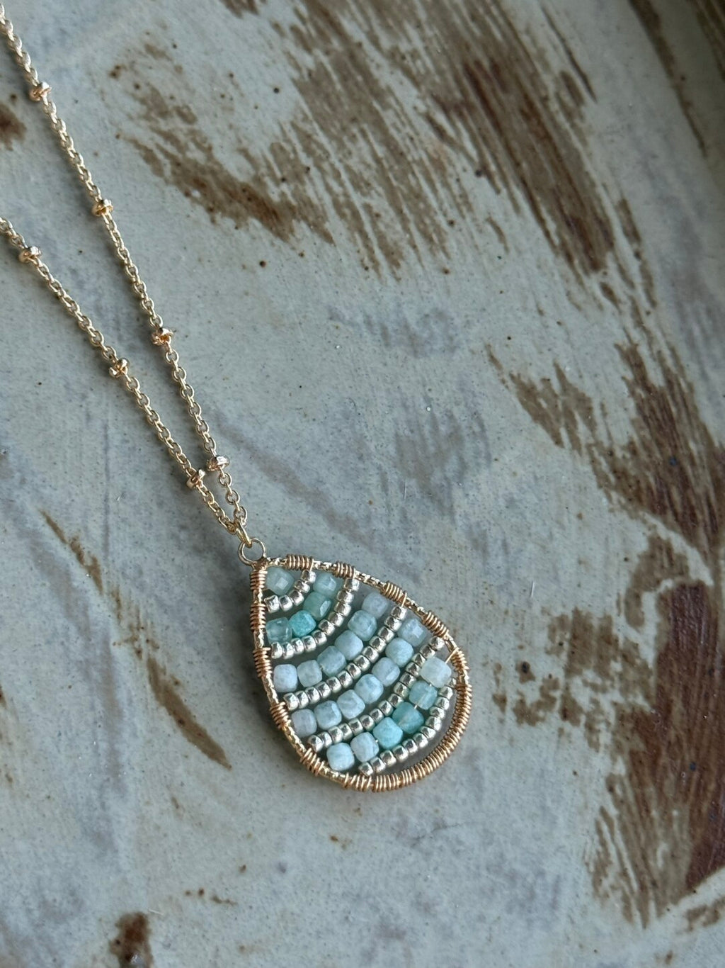 Sky River Necklace,Lumivault.