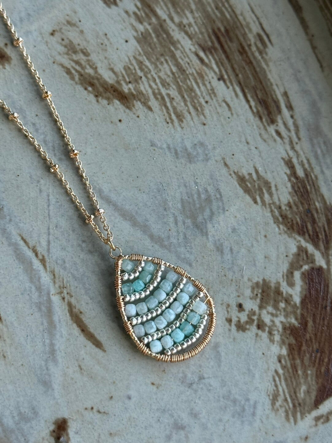 Sky River Necklace,Lumivault.