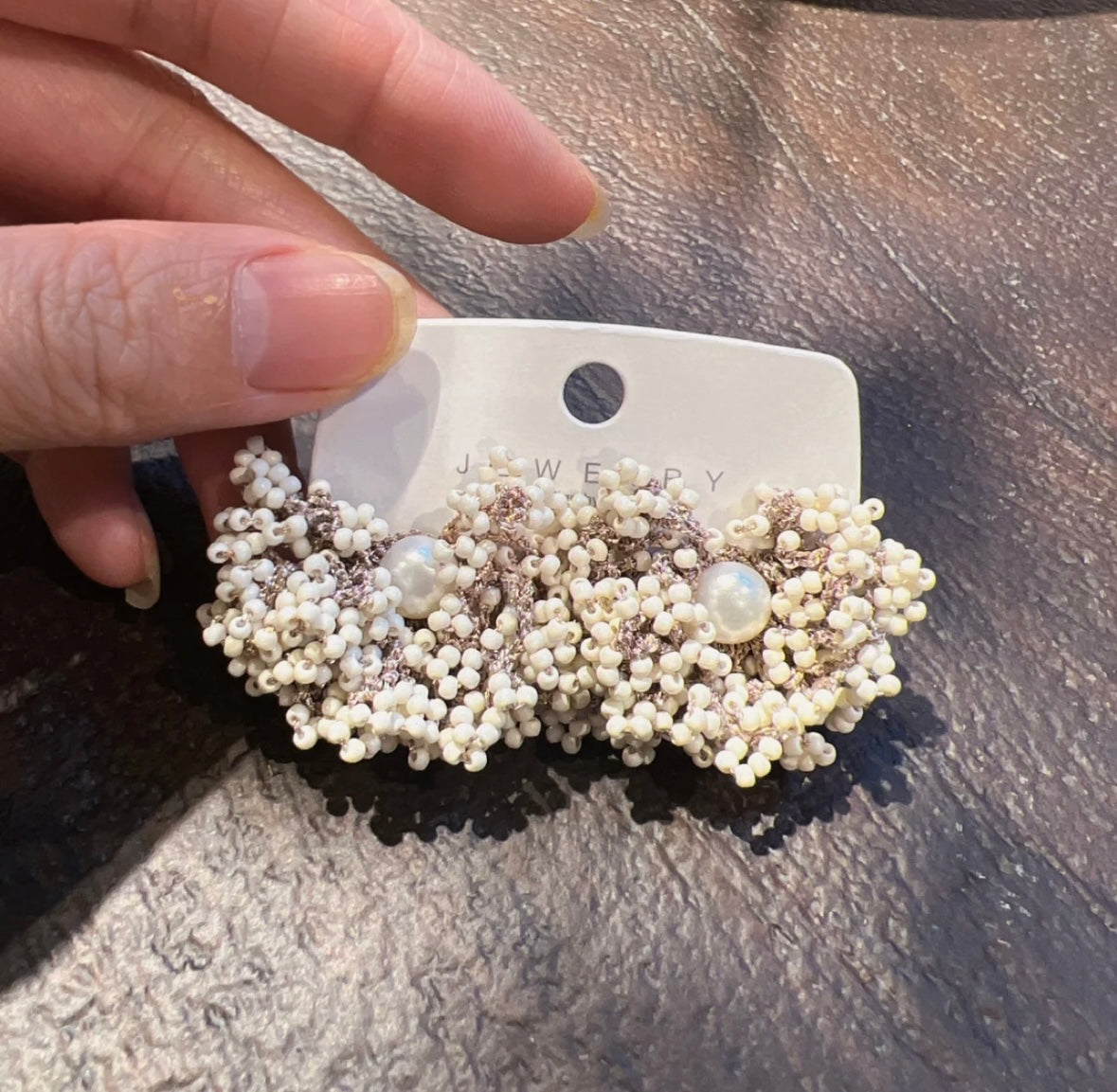 Artistic Beaded Crochet Earrings