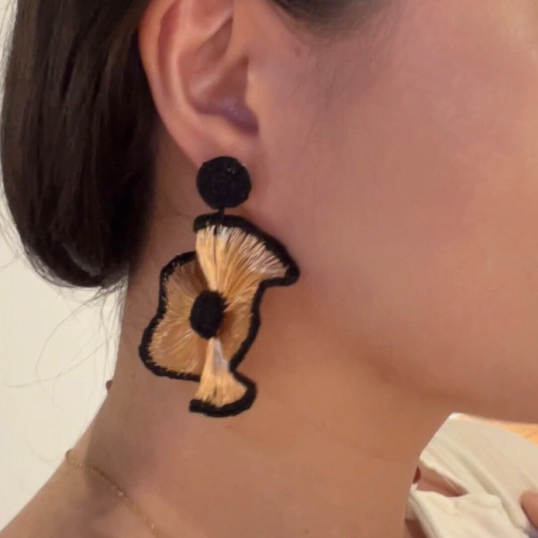 Aureate Blossom Earrings,Lumivault.