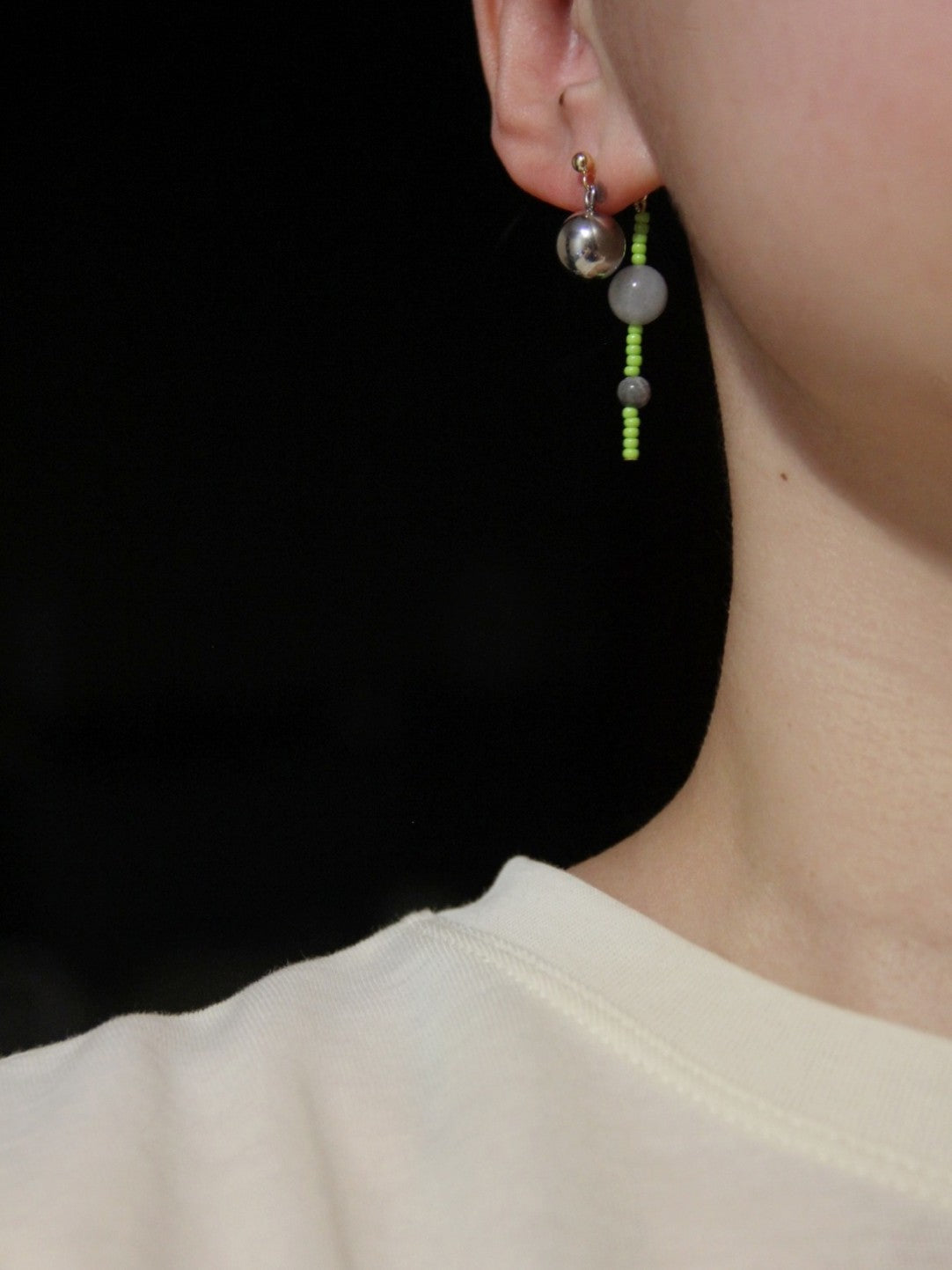 Back to the Future Beaded Earrings,Lumivault.