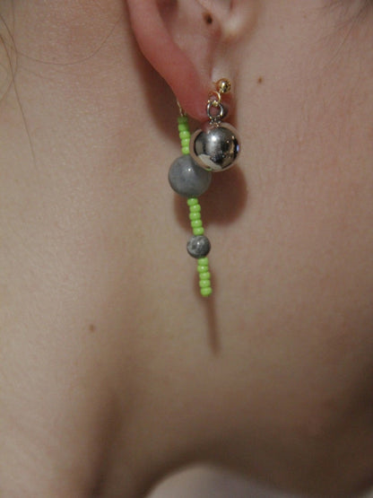 Back to the Future Beaded Earrings