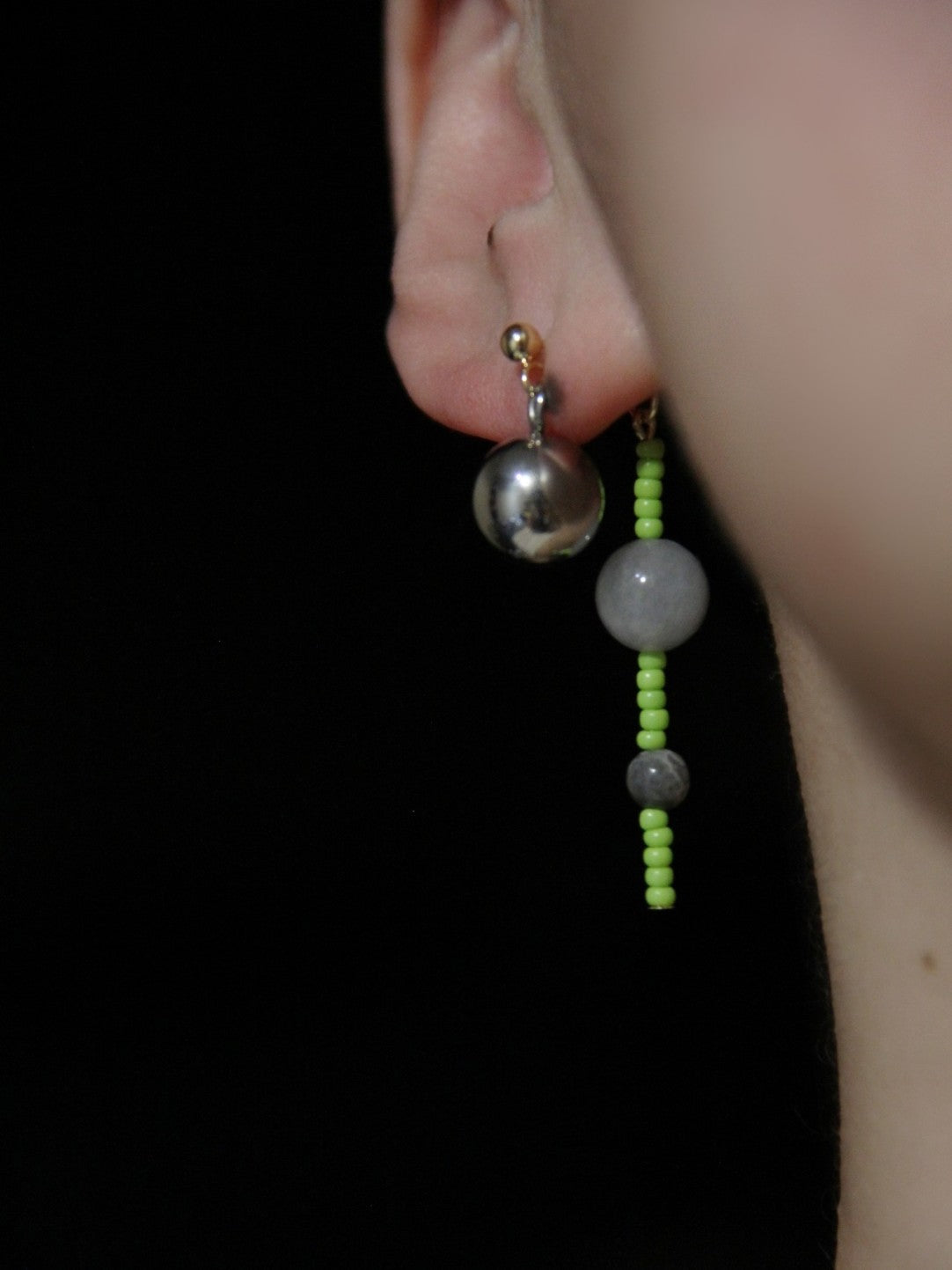 Back to the Future Beaded Earrings,Lumivault.