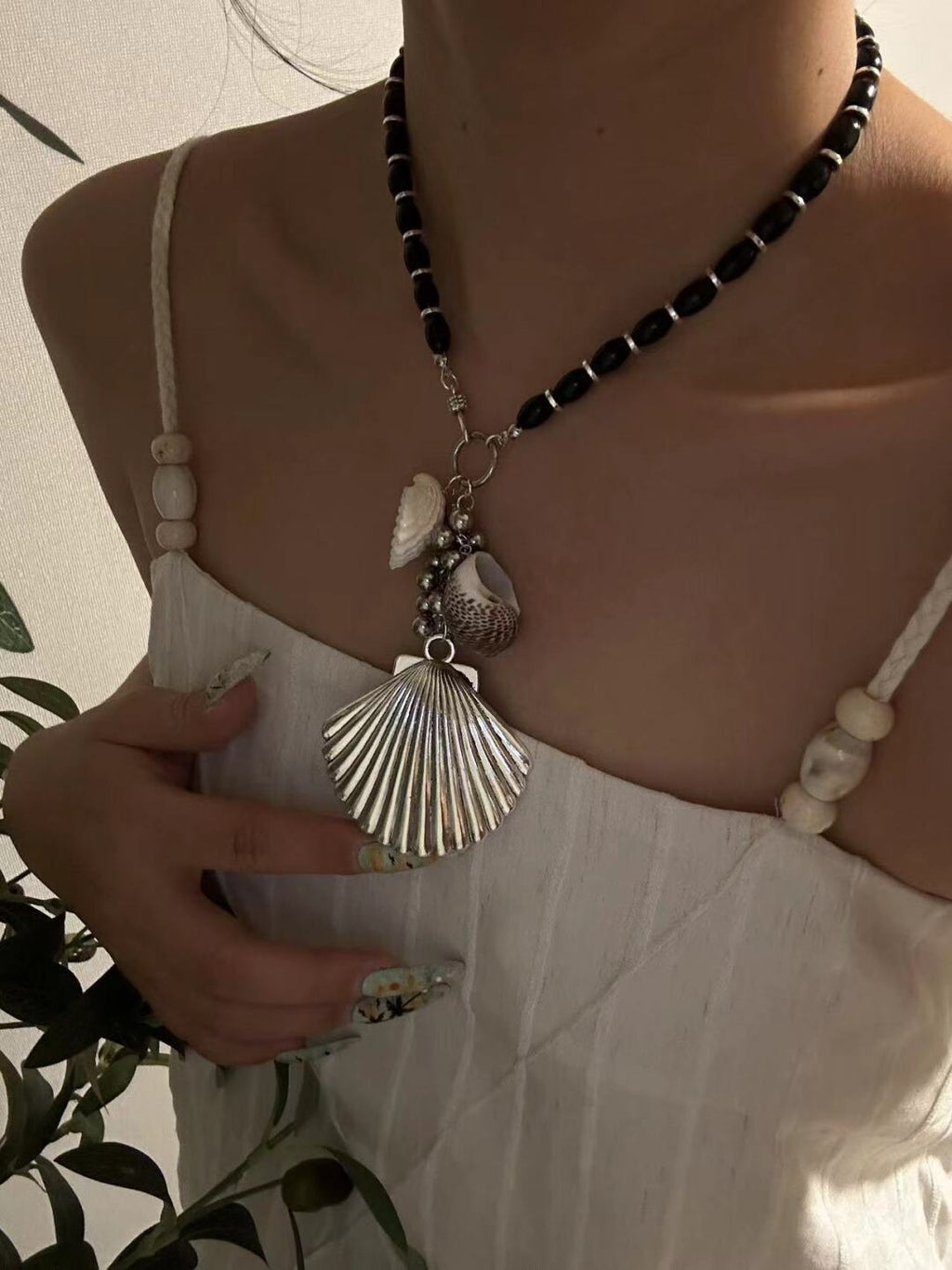 Beach Night Necklace,Lumivault.
