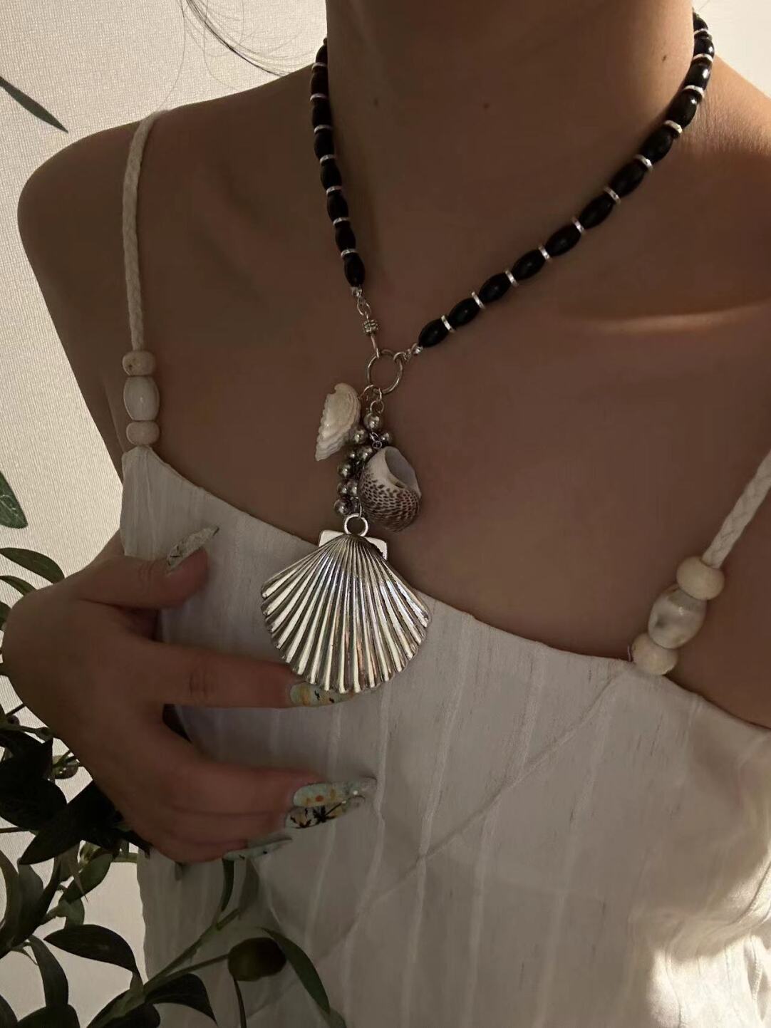 Beach Night Necklace,Lumivault.