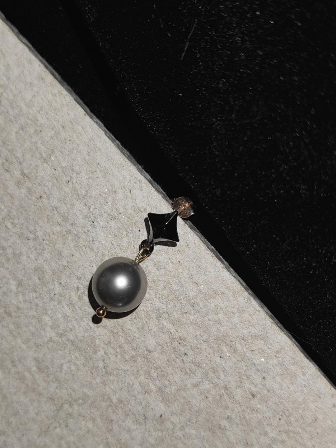 Black Star Metal Earrings,Lumivault.