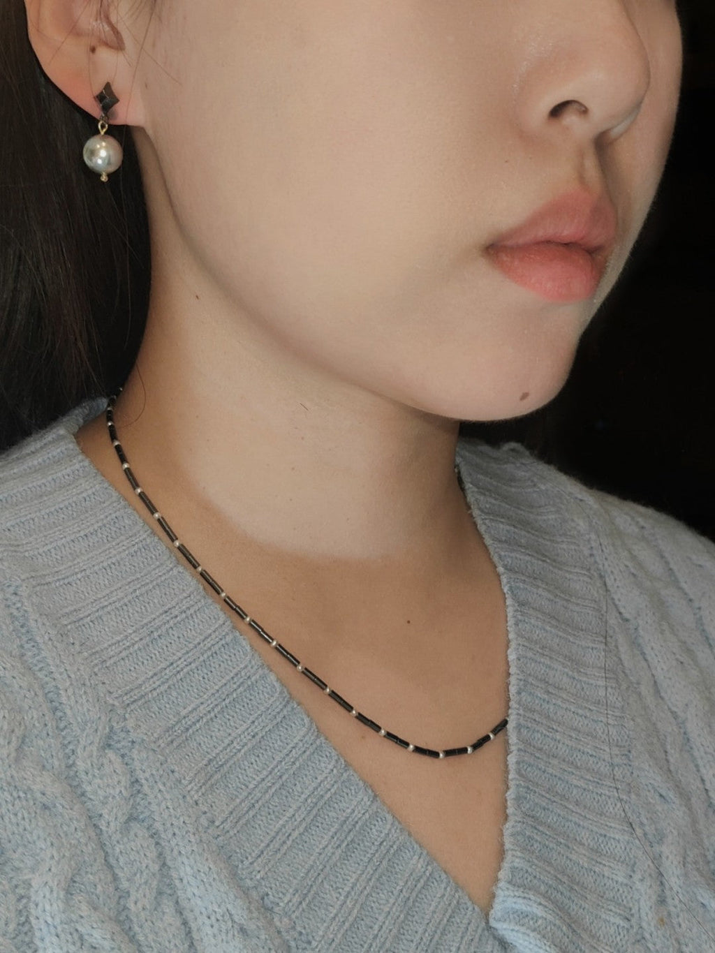 Black Star Metal Earrings,Lumivault.