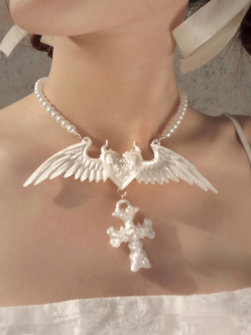 Blessing Heart 3D Printing Necklace,Lumivault.