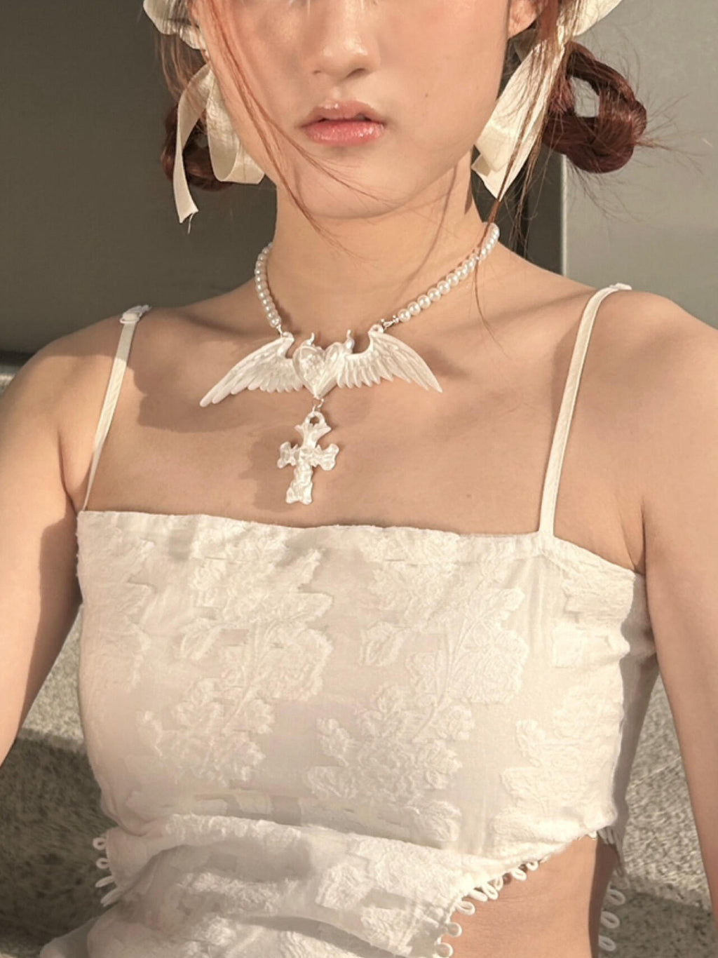 Blessing Heart 3D Printing Necklace,Lumivault.