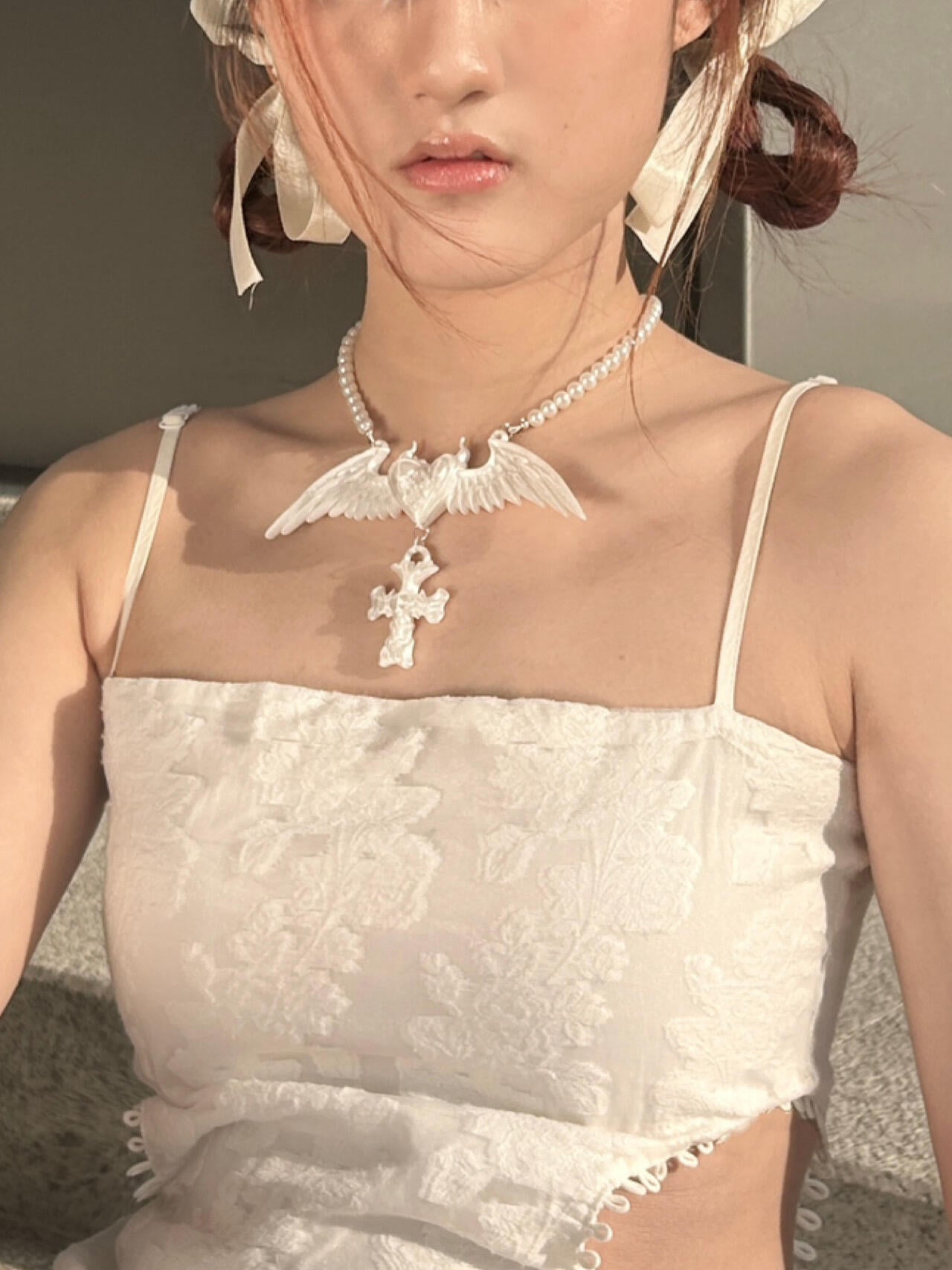 Blessing Heart 3D Printing Necklace,Lumivault.