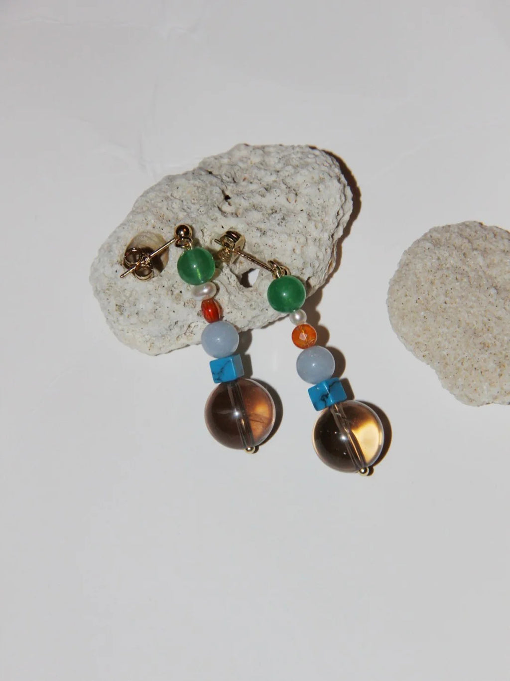 Bubble Beaded Earrings,Lumivault.