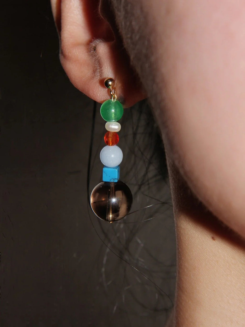 Bubble Beaded Earrings,Lumivault.