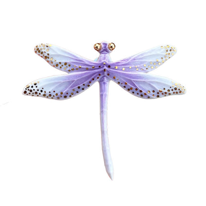 Ceramic Dragonfly Brooch - Lumivault