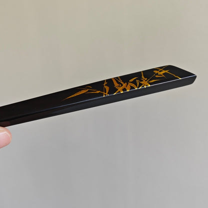 Chinese Lacquer Bamboo Hairpin - Lumivault