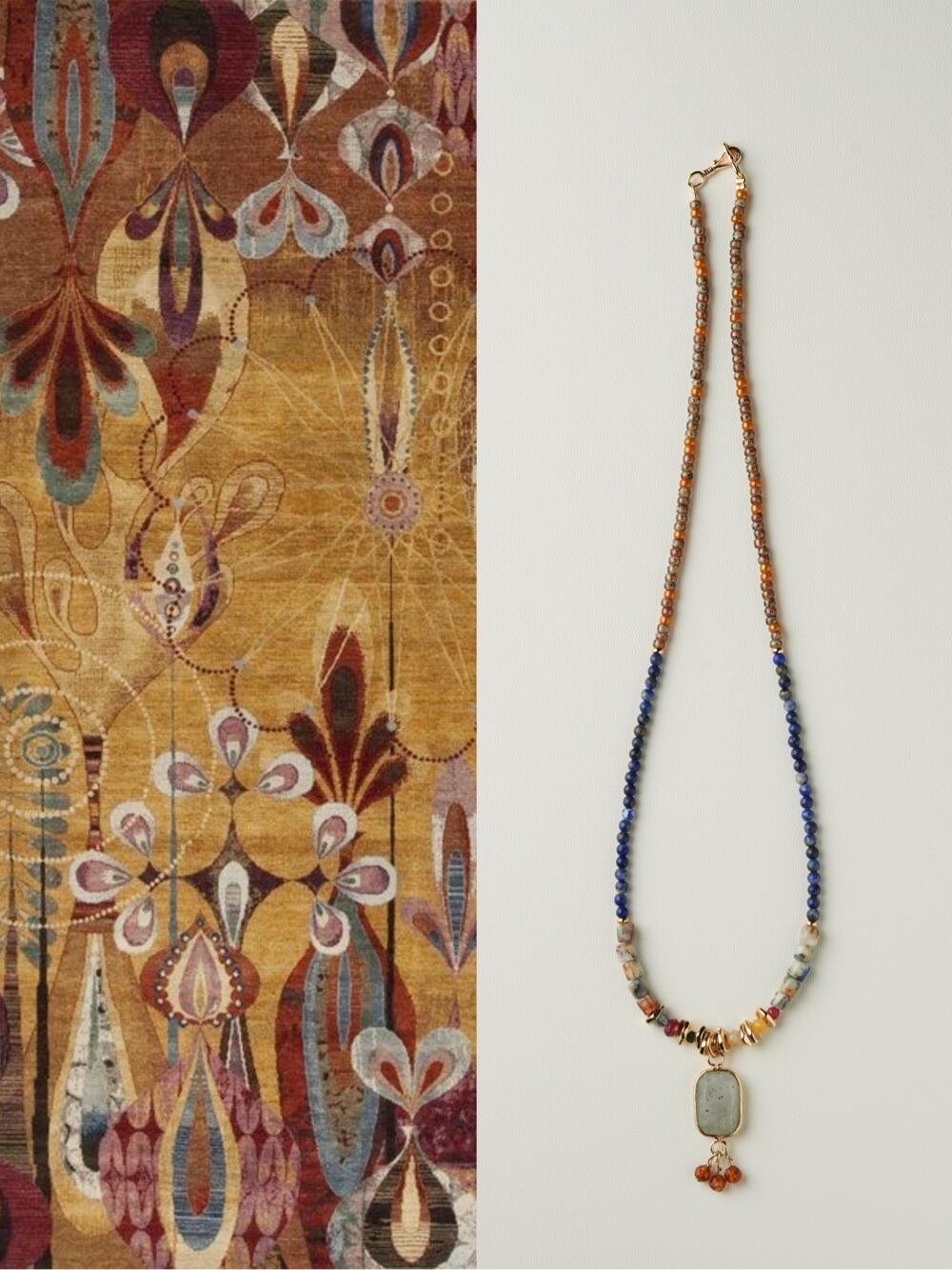 Chinoiserie A Dream into Dunhuang Necklace,Lumivault.