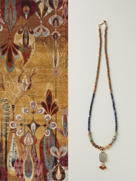 Chinoiserie A Dream into Dunhuang Necklace - Lumivault