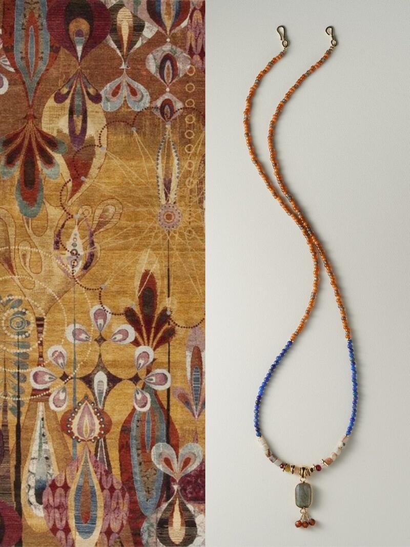 Chinoiserie A Dream into Dunhuang Necklace,Lumivault.