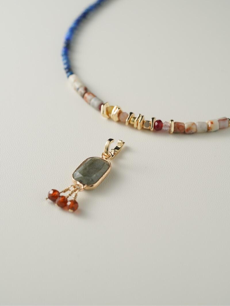 Chinoiserie A Dream into Dunhuang Necklace,Lumivault.