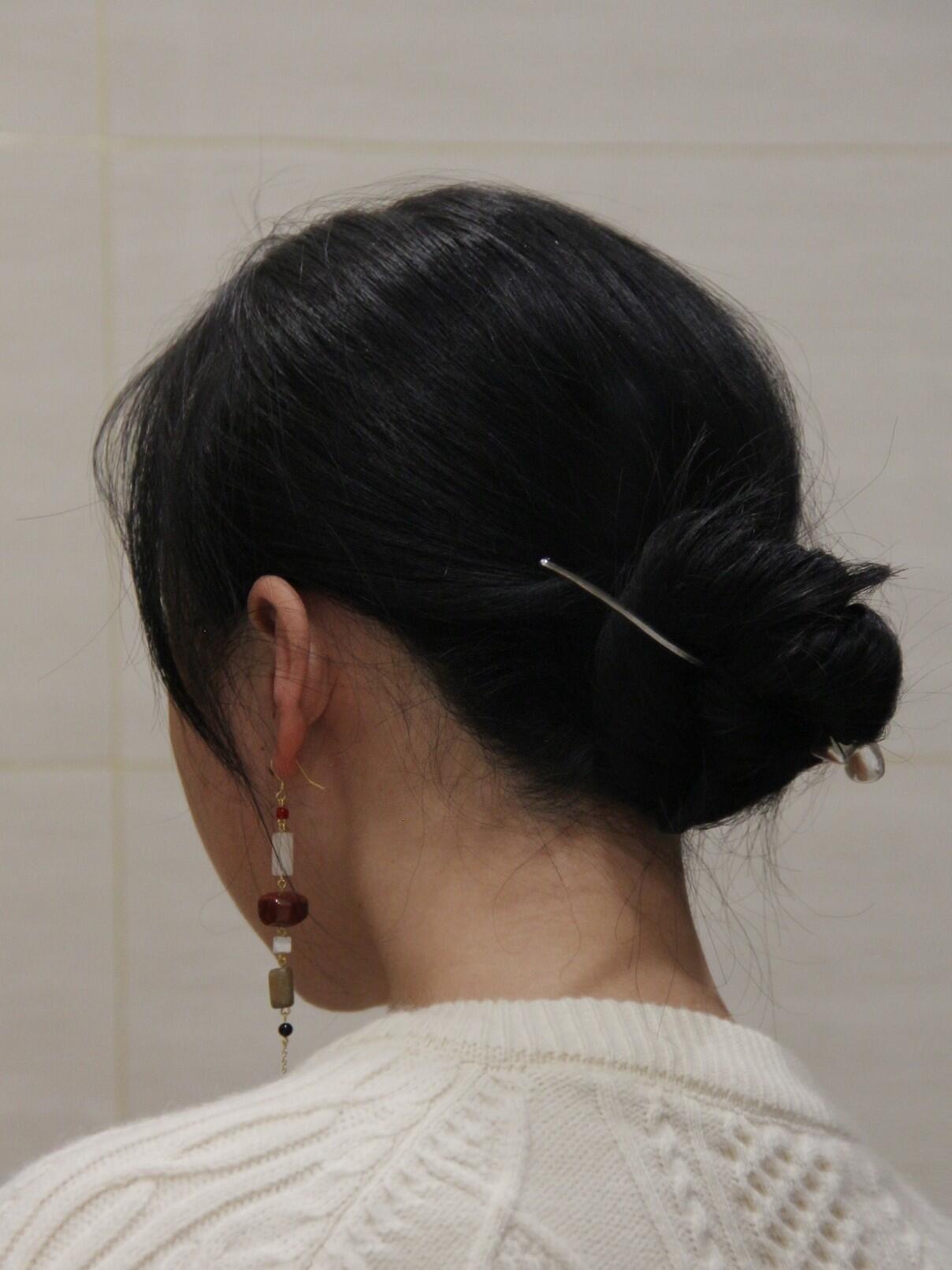 Chinoiserie Cultural Relics White & Red Long Earrings - Lumivault