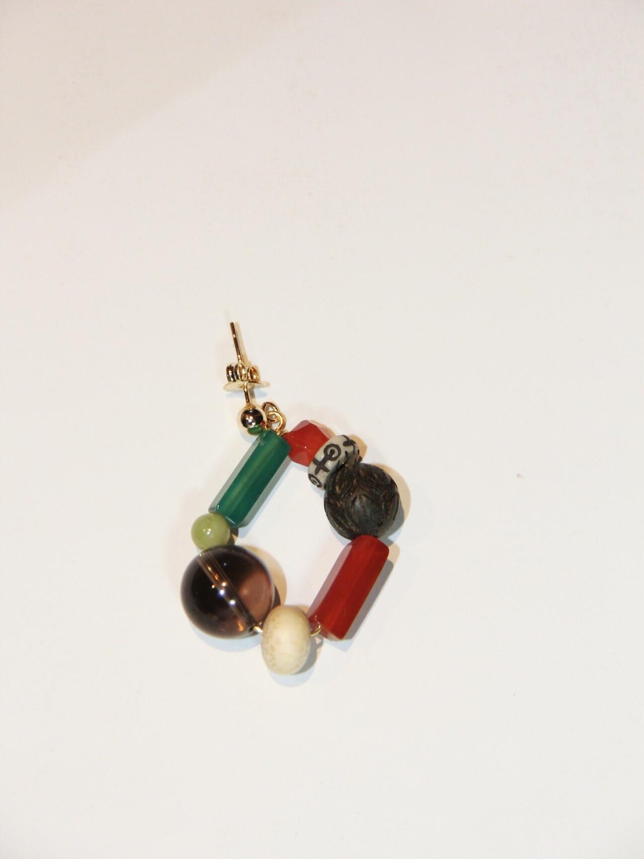 Chinoiserie Festive Geometric Earrings - Lumivault