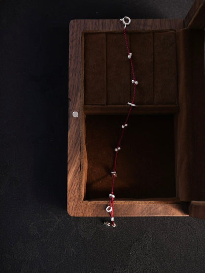 Chinoiserie Firefly Braided Bracelet - Lumivault