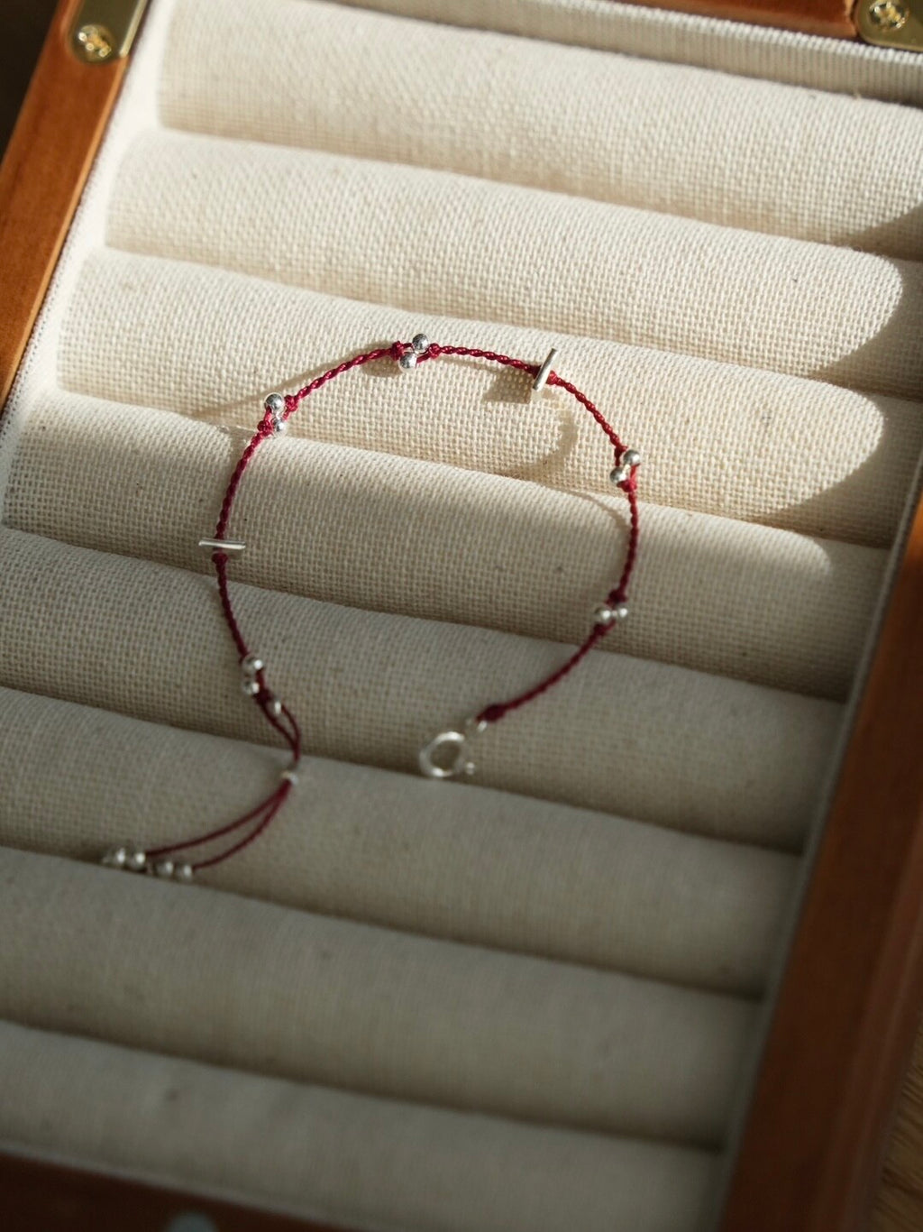 Chinoiserie Firefly Braided Bracelet,Lumivault.