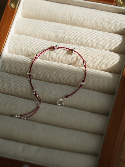 Chinoiserie Firefly Braided Bracelet - Lumivault