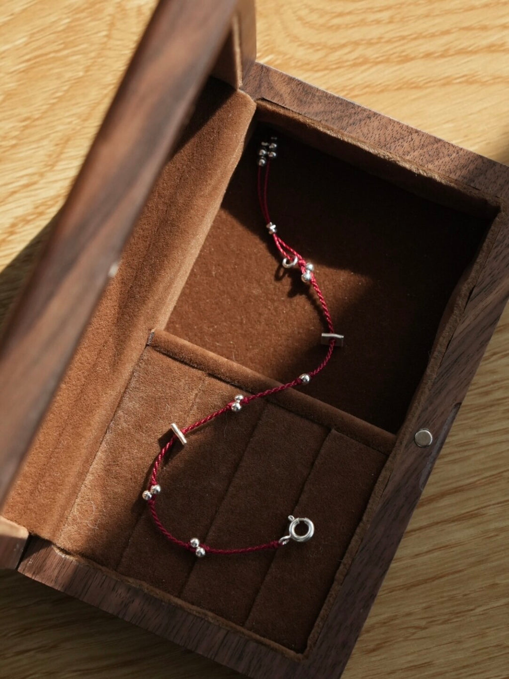 Chinoiserie Firefly Braided Bracelet,Lumivault.