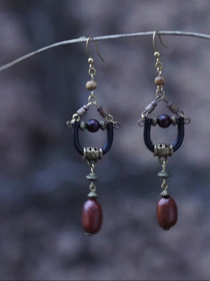 Chinoiserie Millet Earrings - Lumivault