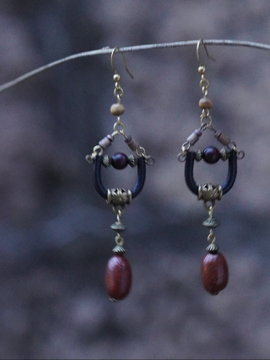 Chinoiserie Millet Earrings - Lumivault