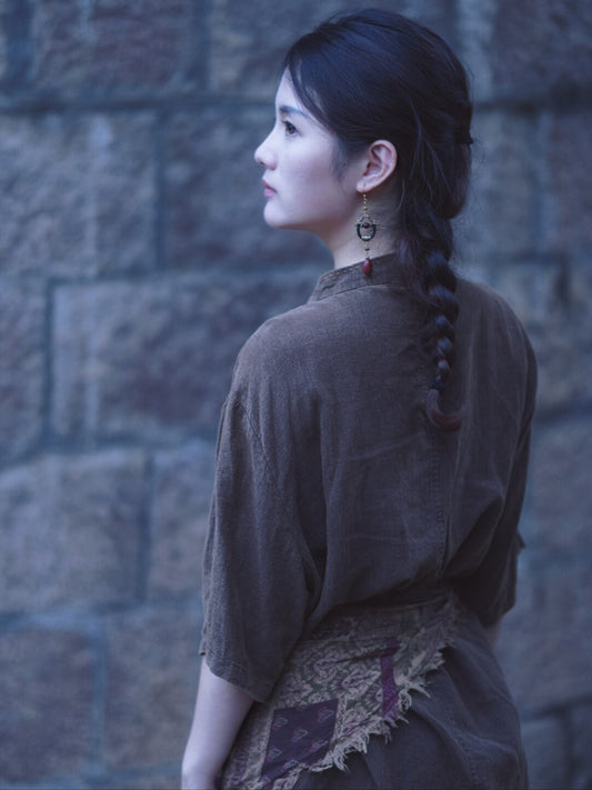 Chinoiserie Millet Earrings - Lumivault