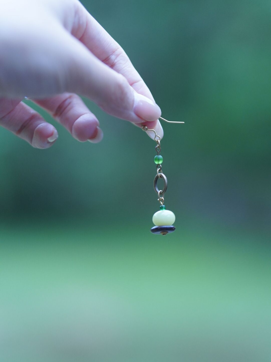 Chinoiserie Plant Earrings,Lumivault.