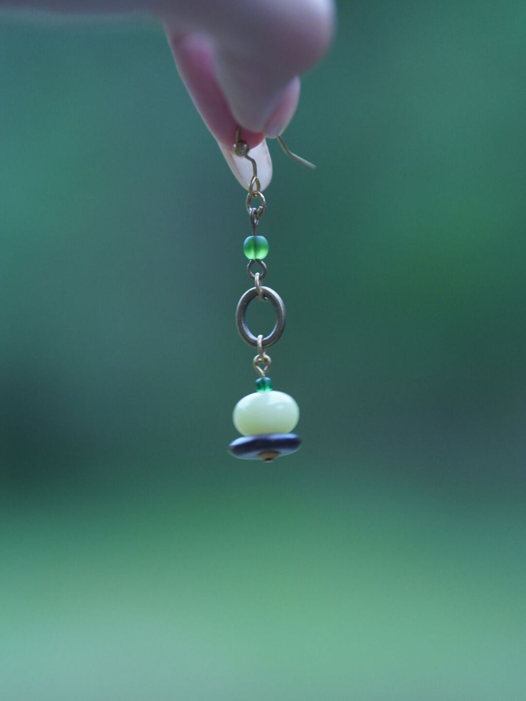 Chinoiserie Plant Earrings,Lumivault.