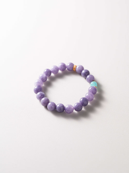 Chinoiserie Romantic Purple Bracelet,Lumivault.