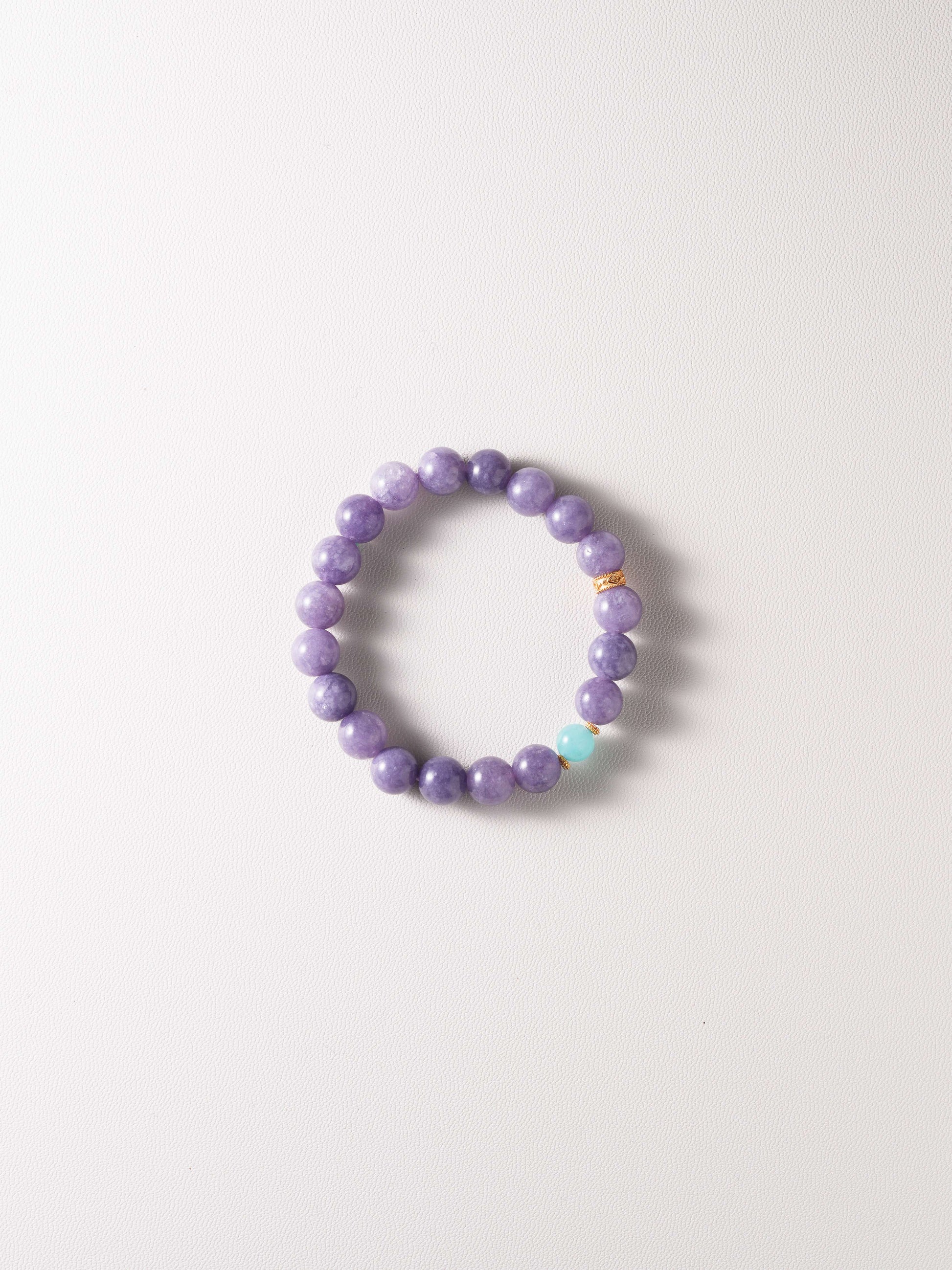 Chinoiserie Romantic Purple Bracelet - Lumivault