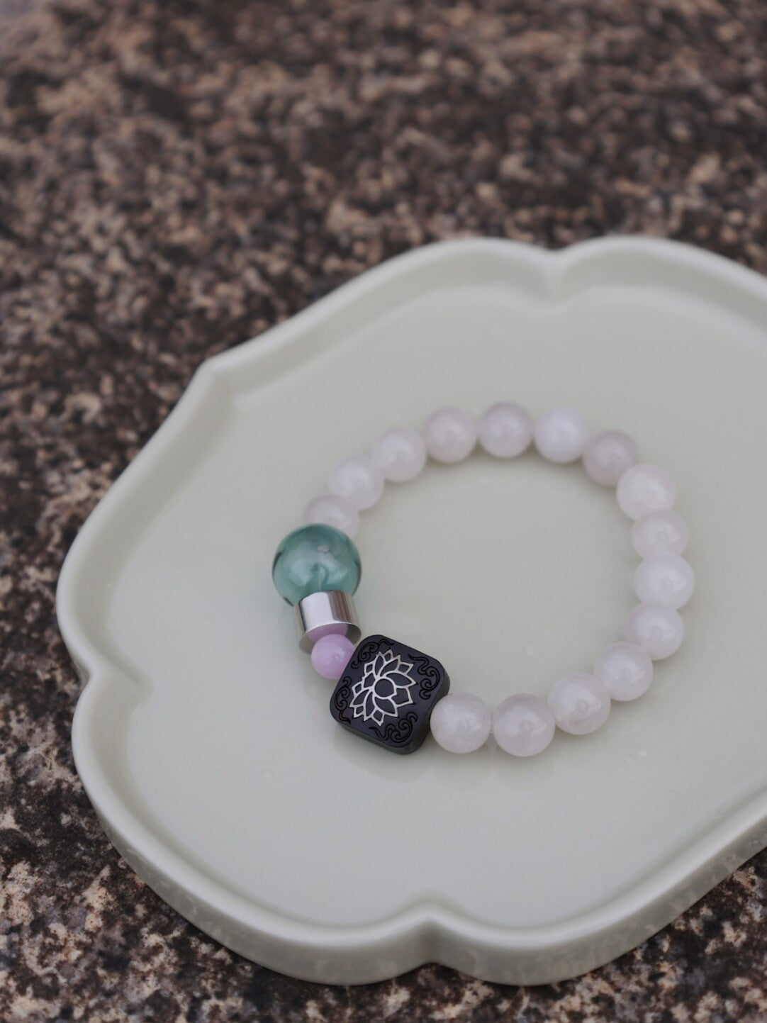 Chinoiserie Sky Realm Bracelet,Lumivault.