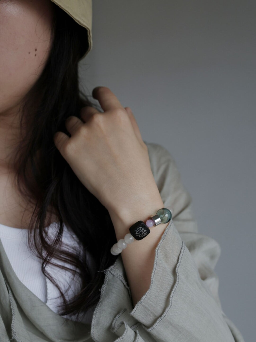 Chinoiserie Sky Realm Bracelet,Lumivault.