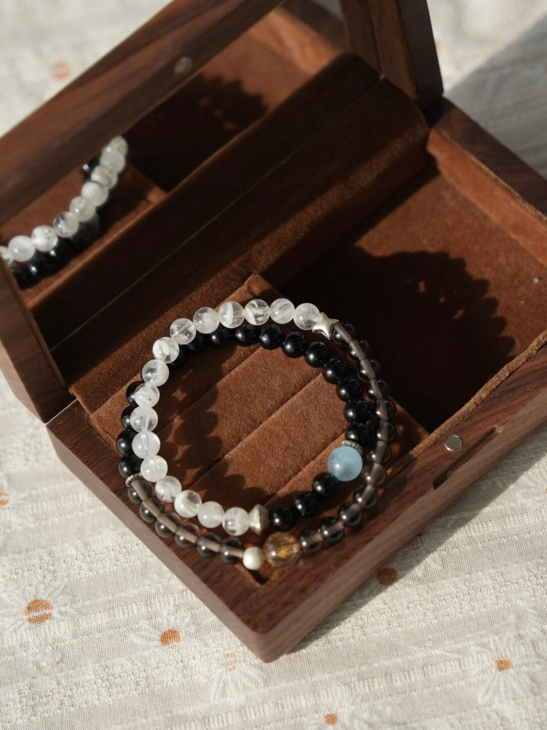 Chinoiserie Tidal Beaded Bracelet,Lumivault.